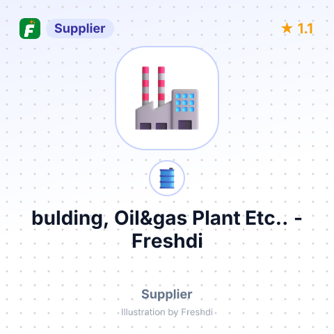 bulding, Oil&gas Plant Etc.. – summary card, no photo uploaded yet