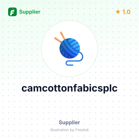 camcottonfabicsplc – summary card, no photo uploaded yet