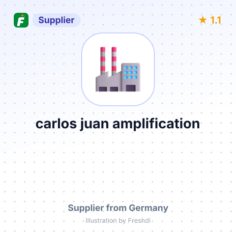 carlos juan amplification – summary card, no photo uploaded yet