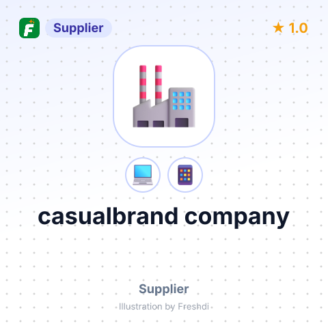 casualbrand company – summary card, no photo uploaded yet