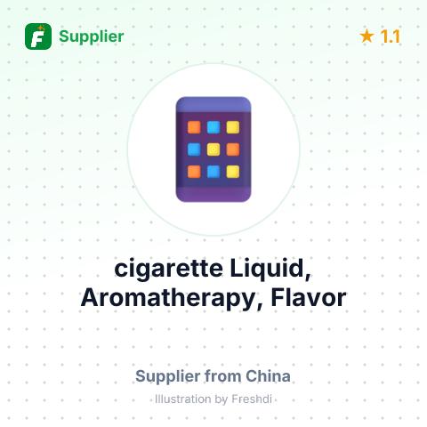 cigarette Liquid, Aromatherapy, Flavor – summary card, no photo uploaded yet
