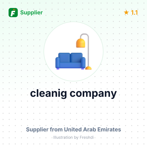 cleanig company – summary card, no photo uploaded yet