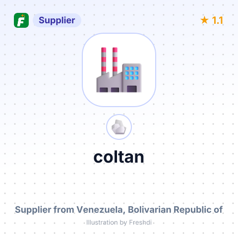 coltan – summary card, no photo uploaded yet