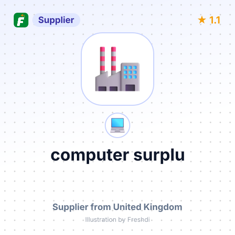 computer surplu – summary card, no photo uploaded yet
