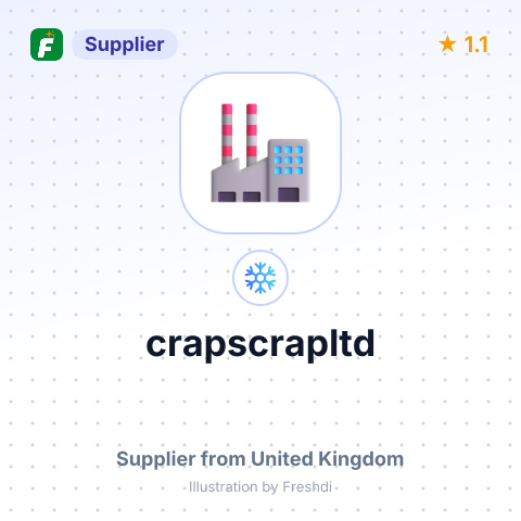 crapscrapltd – summary card, no photo uploaded yet