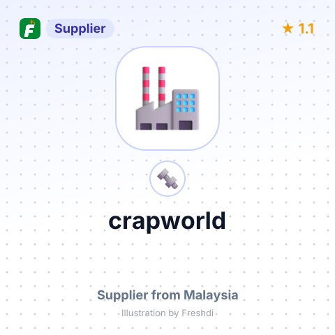 crapworld – summary card, no photo uploaded yet