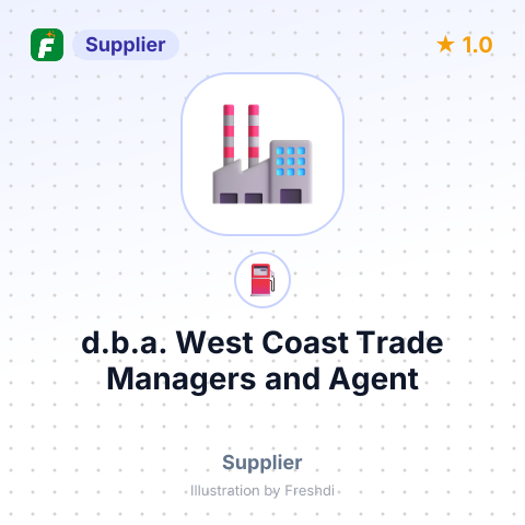 d.b.a. West Coast Trade Managers and Agent – summary card, no photo uploaded yet