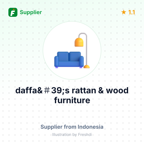 daffa&＃39;s rattan & wood furniture – summary card, no photo uploaded yet