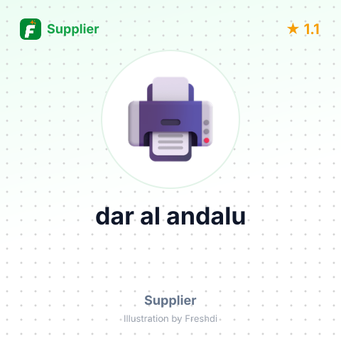 dar al andalu – summary card, no photo uploaded yet