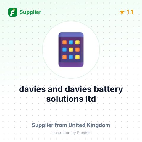 davies and davies battery solutions ltd – summary card, no photo uploaded yet