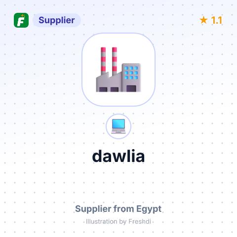 dawlia – summary card, no photo uploaded yet
