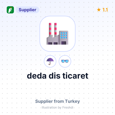 deda dis ticaret – summary card, no photo uploaded yet