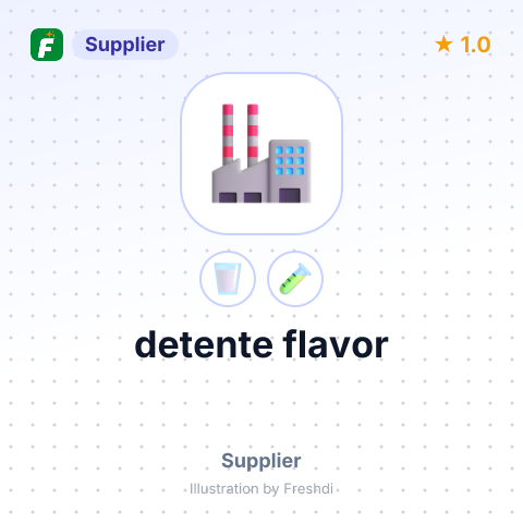detente flavor – summary card, no photo uploaded yet