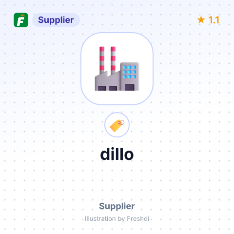 dillo – summary card, no photo uploaded yet