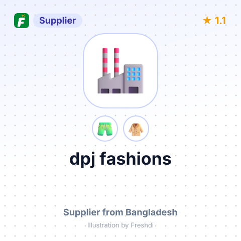 dpj fashions – summary card, no photo uploaded yet