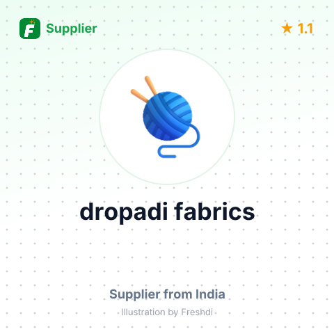 dropadi fabrics – summary card, no photo uploaded yet