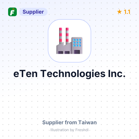 eTen Technologies Inc. – summary card, no photo uploaded yet