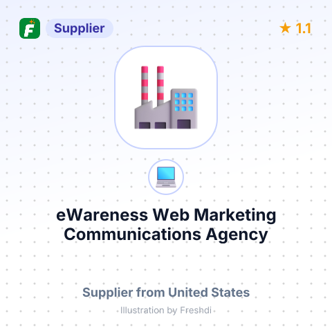 eWareness Web Marketing Communications Agency – summary card, no photo uploaded yet