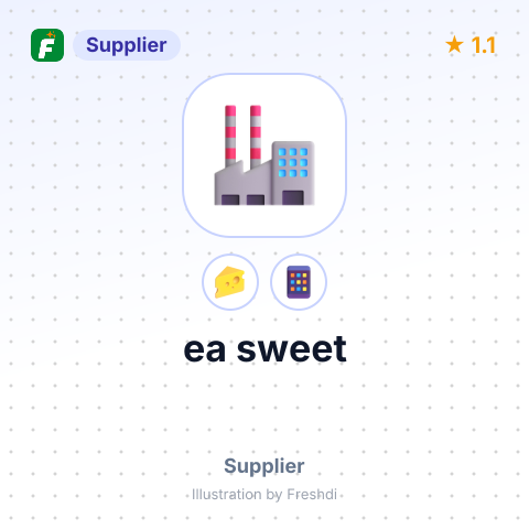 ea sweet – summary card, no photo uploaded yet