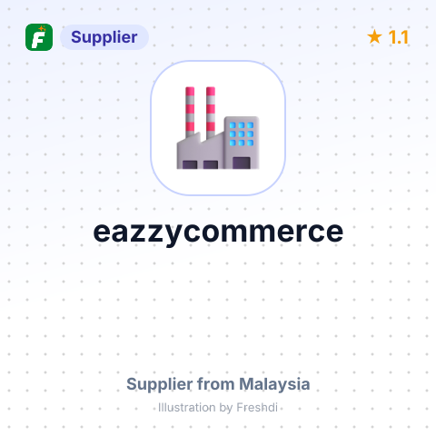 eazzycommerce – summary card, no photo uploaded yet