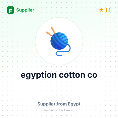 egyption cotton co – summary card, no photo uploaded yet