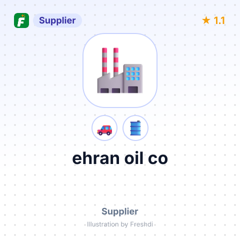 ehran oil co – summary card, no photo uploaded yet