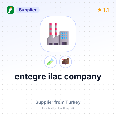entegre ilac company – summary card, no photo uploaded yet