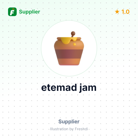 etemad jam – summary card, no photo uploaded yet