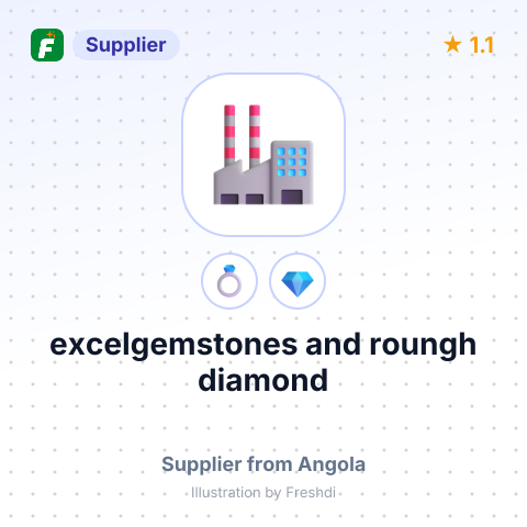 excelgemstones and roungh diamond – summary card, no photo uploaded yet