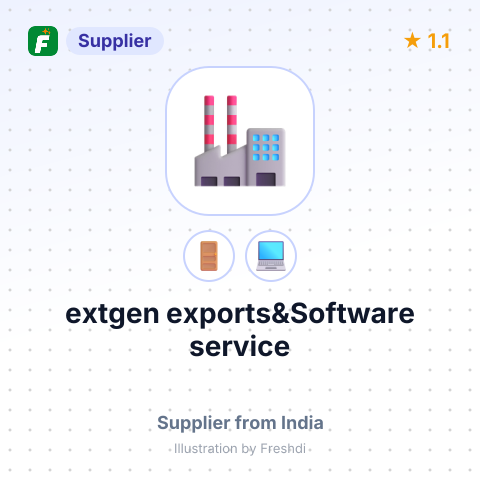 extgen exports&Software service – summary card, no photo uploaded yet