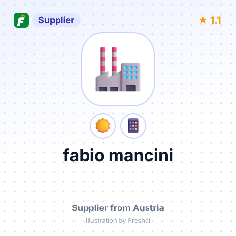 fabio mancini – summary card, no photo uploaded yet