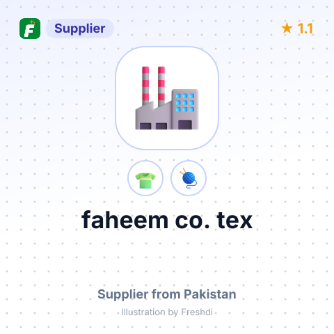 faheem co. tex – summary card, no photo uploaded yet