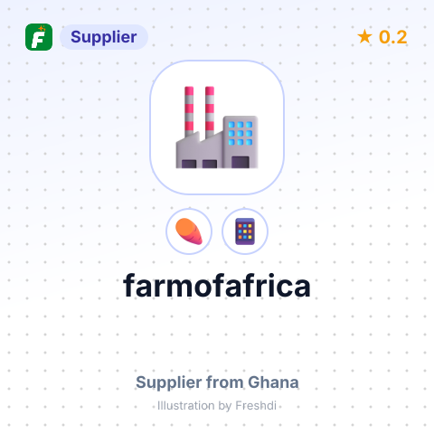 farmofafrica – summary card, no photo uploaded yet