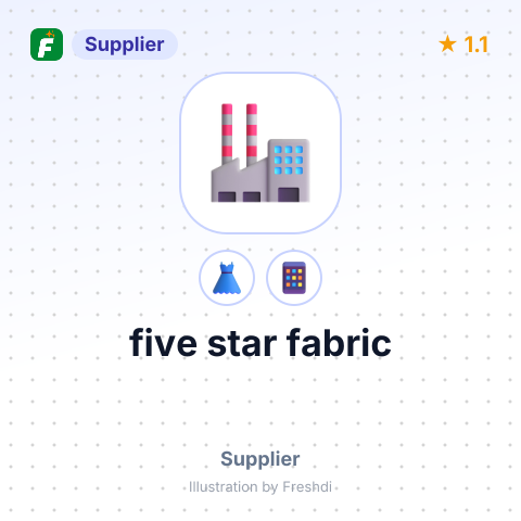 five star fabric – summary card, no photo uploaded yet