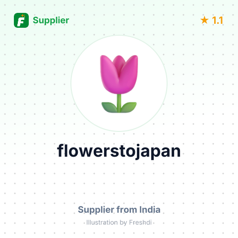 flowerstojapan – summary card, no photo uploaded yet