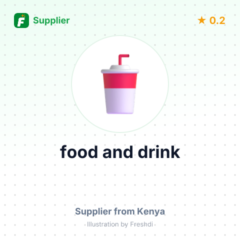food and drink – summary card, no photo uploaded yet