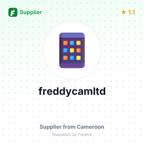 freddycamltd – summary card, no photo uploaded yet