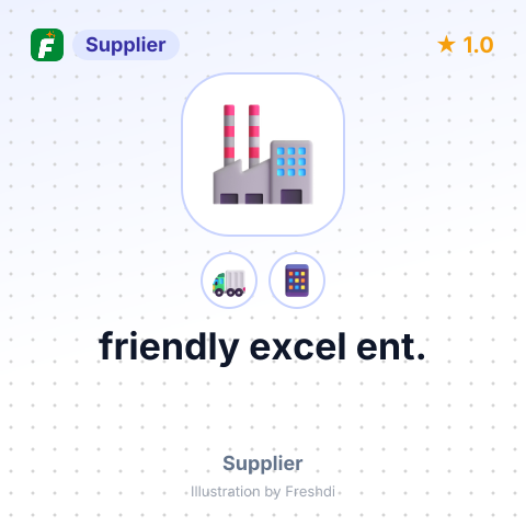 friendly excel ent. – summary card, no photo uploaded yet