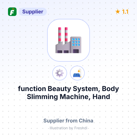 function Beauty System, Body Slimming Machine, Hand – summary card, no photo uploaded yet