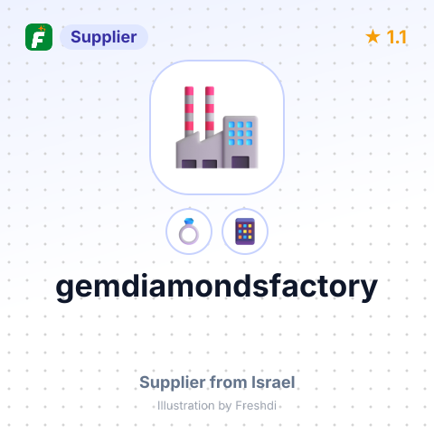 gemdiamondsfactory – summary card, no photo uploaded yet