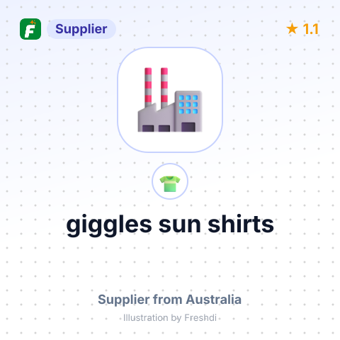 giggles sun shirts – summary card, no photo uploaded yet