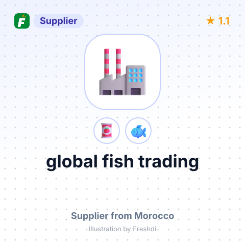 global fish trading – summary card, no photo uploaded yet