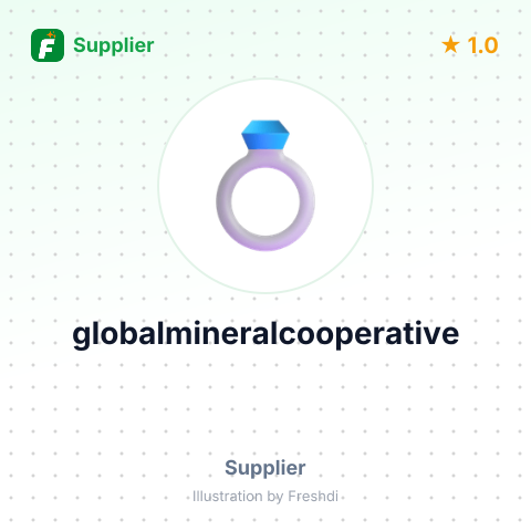globalmineralcooperative – summary card, no photo uploaded yet