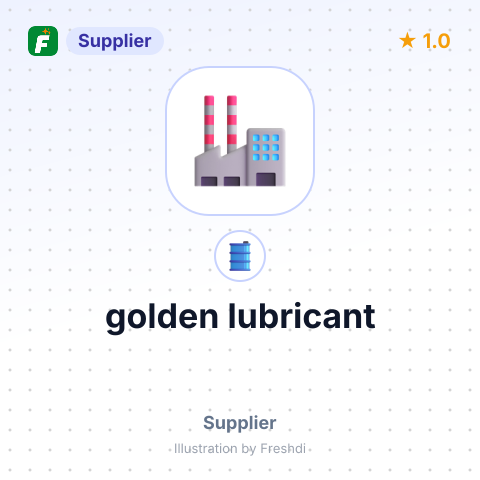 golden lubricant – summary card, no photo uploaded yet