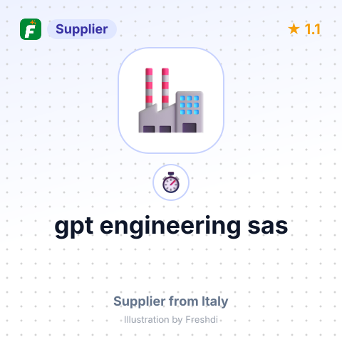 gpt engineering sas – summary card, no photo uploaded yet