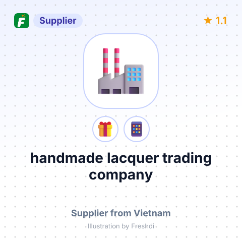 handmade lacquer trading company – summary card, no photo uploaded yet