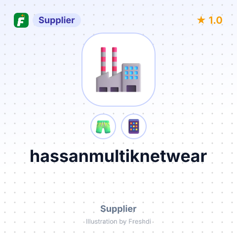 hassanmultiknetwear – summary card, no photo uploaded yet