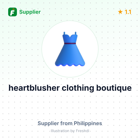 heartblusher clothing boutique – summary card, no photo uploaded yet