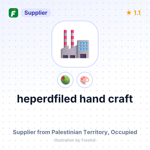 heperdfiled hand craft – summary card, no photo uploaded yet
