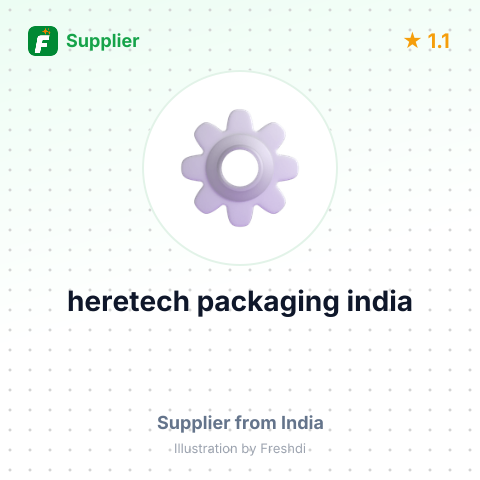 heretech packaging india – summary card, no photo uploaded yet